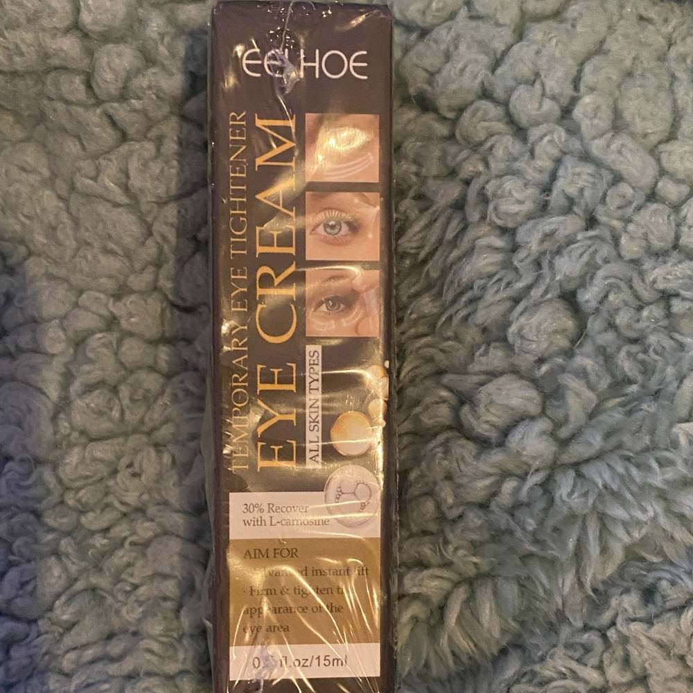 Temporary Eye Tightener Cream - Gold